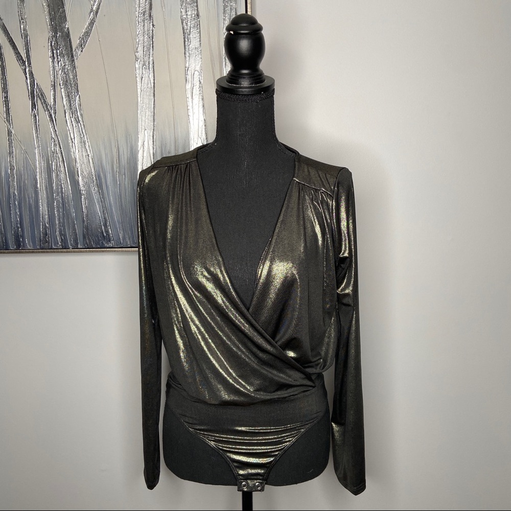 Dark Gold Shimmer Bodysuit